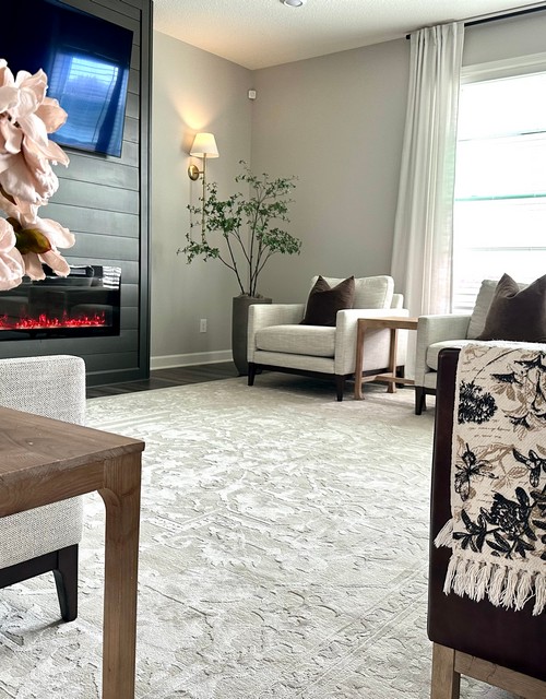 Reflection Rug - RFT665D - Living Room 2